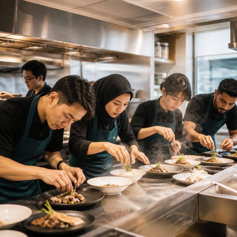 Hell's Kitchen cooking activity in Singapore