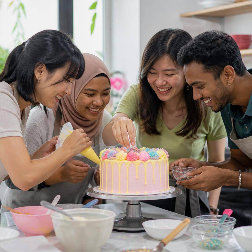 Baking & Cake Decorating cooking activity in Singapore