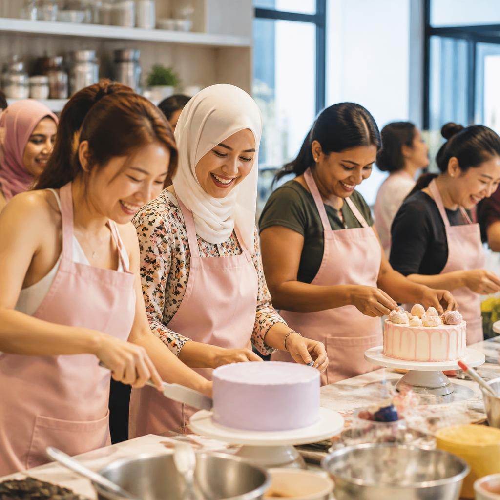 The Classic Bake-off cooking activity in Singapore