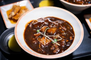 Korean Jjajangmyeon made during D'Open Kitchen Cooking Class