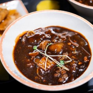 Korean Jjajangmyeon made during D'Open Kitchen Cooking Class