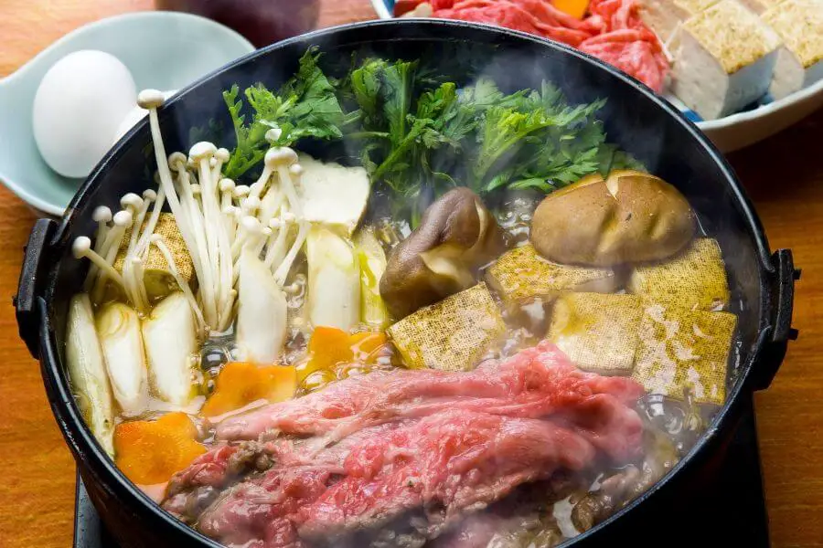 JAPANESE HOT POT (SUKIYAKI)