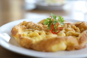 Thai Pork Chicken Omelette