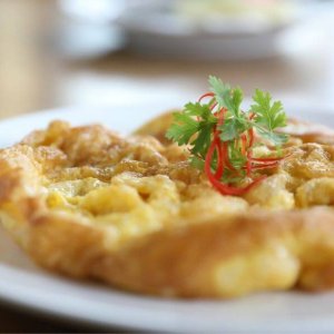 Thai Pork Chicken Omelette