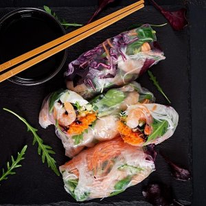 Vietnamese spring rolls