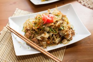 Yakisoba, Japanese Stir Fried Noodles