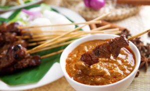 Singapore Chicken Satay