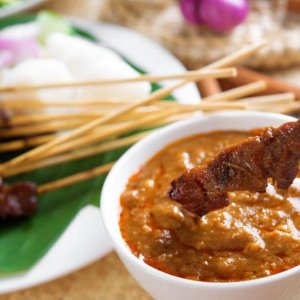 Singapore Chicken Satay