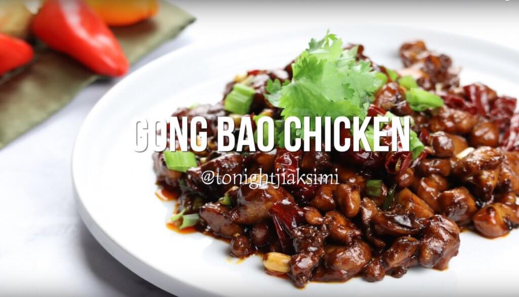 Gong Bao Chicken Made During D'Open Kitchen Cooking Class