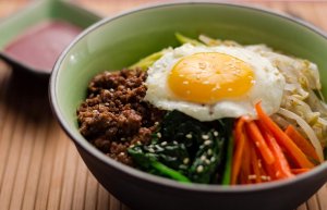 Korean Bibimbap Made During D'Open Kitchen Cooking Teambuilding Class