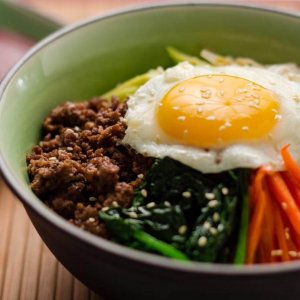 Korean Bibimbap Made During D'Open Kitchen Cooking Teambuilding Class