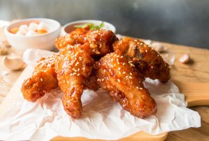 Korean Fried Chicken made during D'Open Kitchen Cooking Class