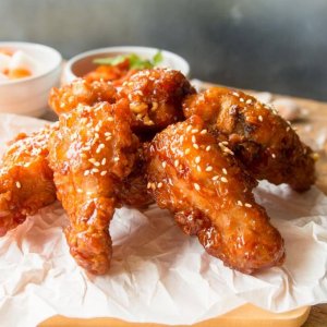 Korean Fried Chicken made during D'Open Kitchen Cooking Class