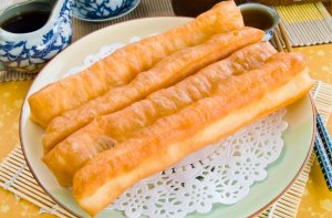 Youtiao Made during D'Open Kitchen Cooking Class
