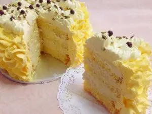 Durian Mousse Cake