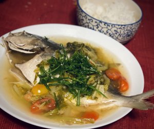 Teochew Steamed Fish
