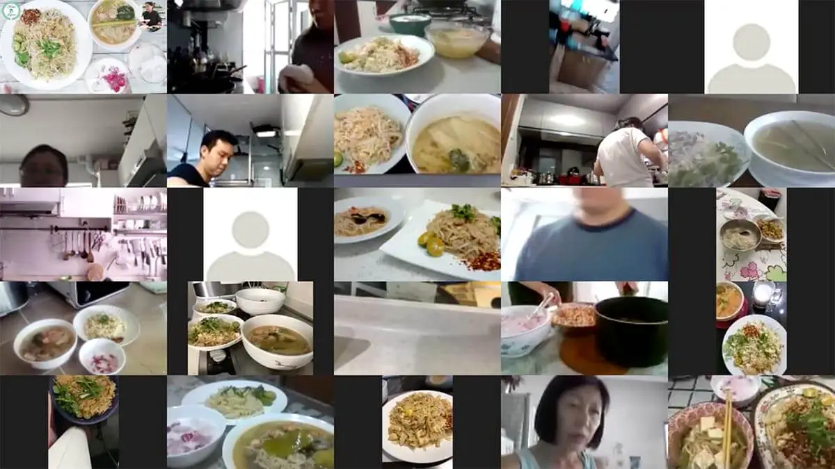 Virtual Cooking Class Singapore Final Dish