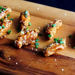 Korean Fried Chicken with Soy Glaze