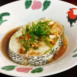 Steamed Cod Fish