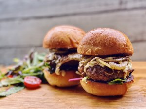 Brioche Burger with Beef Patty