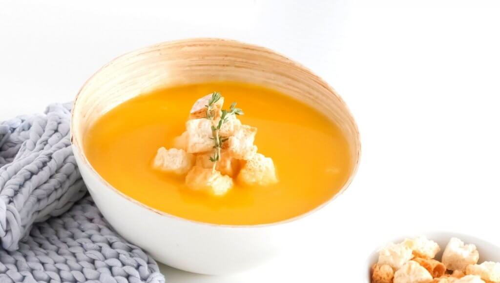Cream of Roasted Pumpkin and Carrots