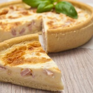 Ham & Cheese Quiche