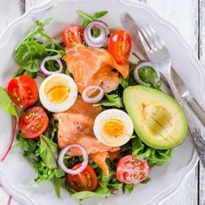 Smoked Salmon Salad