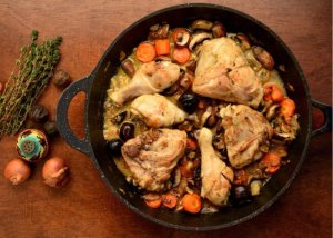 Coq Au Vin Blanc