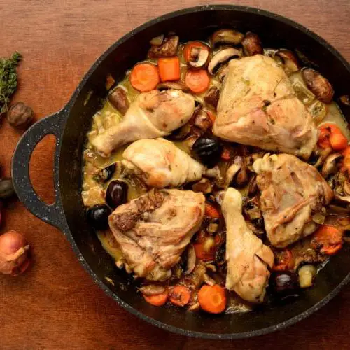 Coq Au Vin Blanc