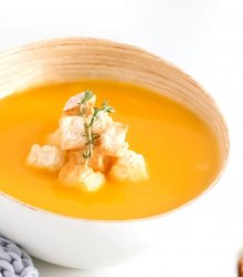 Cream of Roasted Pumpkin and Carrots