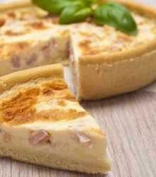 Ham & Cheese Quiche