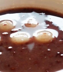 Red Bean Mochi, Japanese Dessert