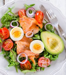 Smoked Salmon Salad