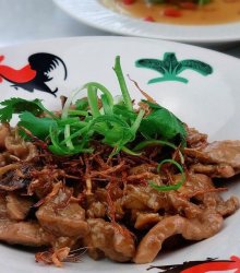 Sesame Ginger Pork with Shitake Mushrooms