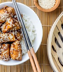 Teriyaki Chicken A Japanese Soya Sauce Glazed Chicken
