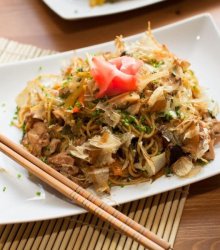 Yakisoba, Japanese Stir Fried Noodles