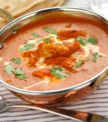 Butter Chicken Made During D'Open Kitchen Cooking Class
