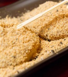 Japanese mochi made during D'Open Kitchen Cooking Class
